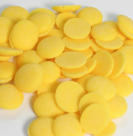 Глазурь лимонная диски Master Martini (желтая)