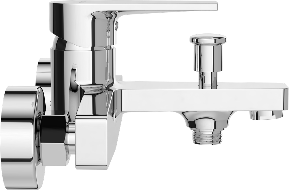 Смеситель для ванны с душем STWORKI Берген S21100CR хром