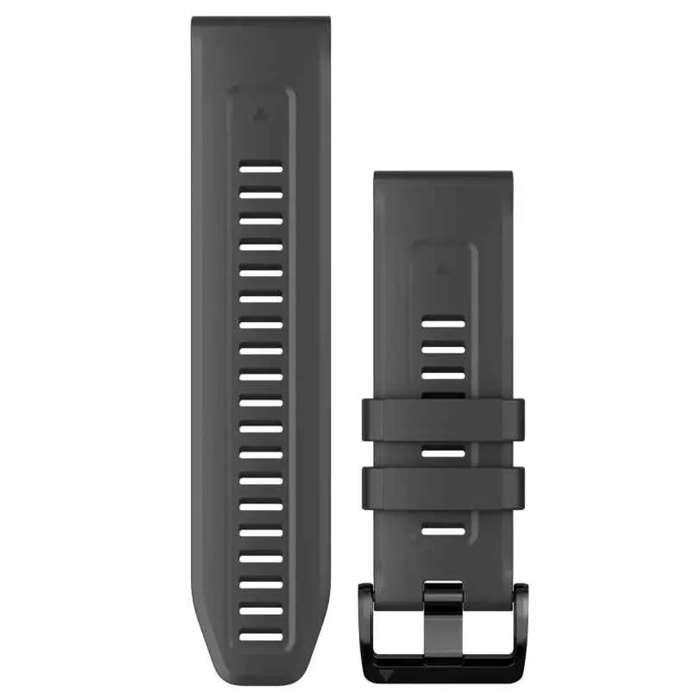 Ремешок сменный Quatix 7X, 26mm QuickFit Graphite Silicone Band, 010-13117-01