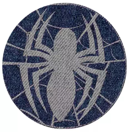 Термоаппликация "Человек-паук", 6,3 x 6,4 см, 1 шт, 100% полиэстер (10013160/300819/0337387/1_Китай)