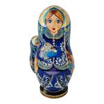 Матрёшка 21см "С зайкой" 5мест