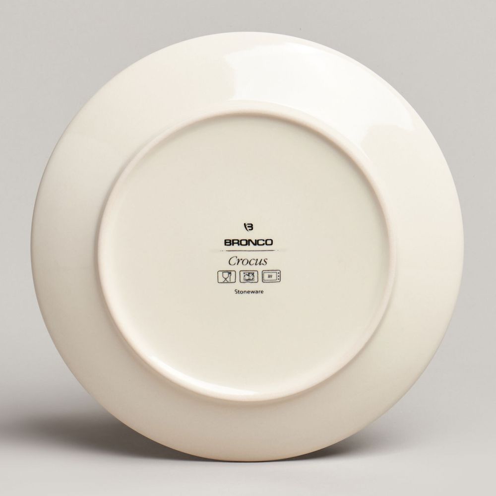 ТАРЕЛКА ЗАКУСОЧНАЯ BRONCO "CROCUS" 20,5 СМ (МАЛ.УП.=4ШТ./КОР=24ШТ.)