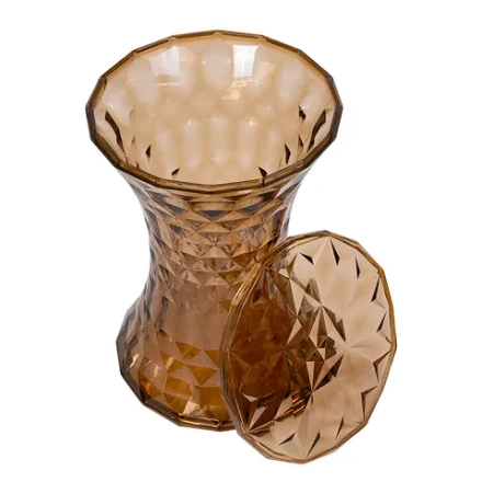 Стул-пуф Bradex Home Stone прозрачный янтарный