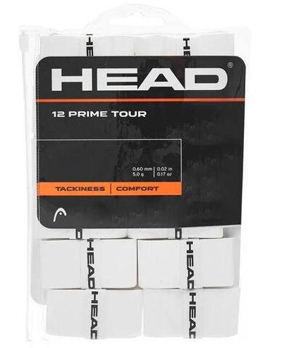 Намотки теннисные Head Prime Tour 12P - white