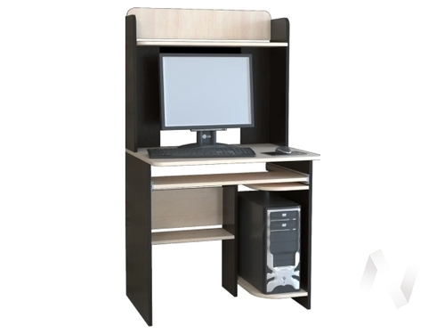 Стол компьютерный КЛ №5.5 (венге/дуб молочный)