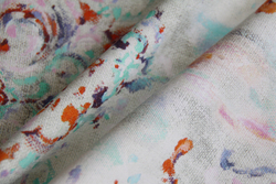 Рогожка Cotonelo Cachemire (Котонело Кашемир) A 07 Orange