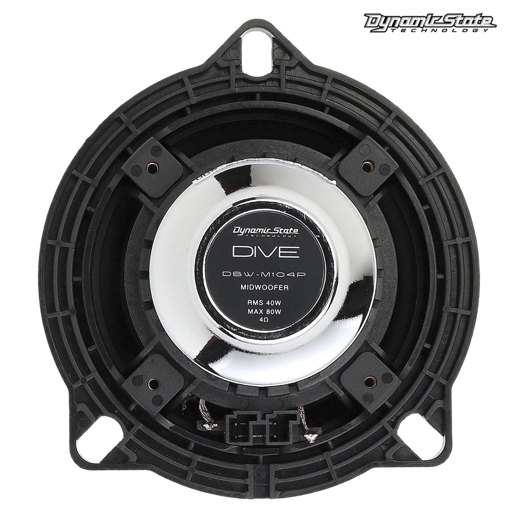 Dynamic State DIVE DBW-M104P мидвуферы 10см (4") для штатных мест в автомобилях BMW и MINI