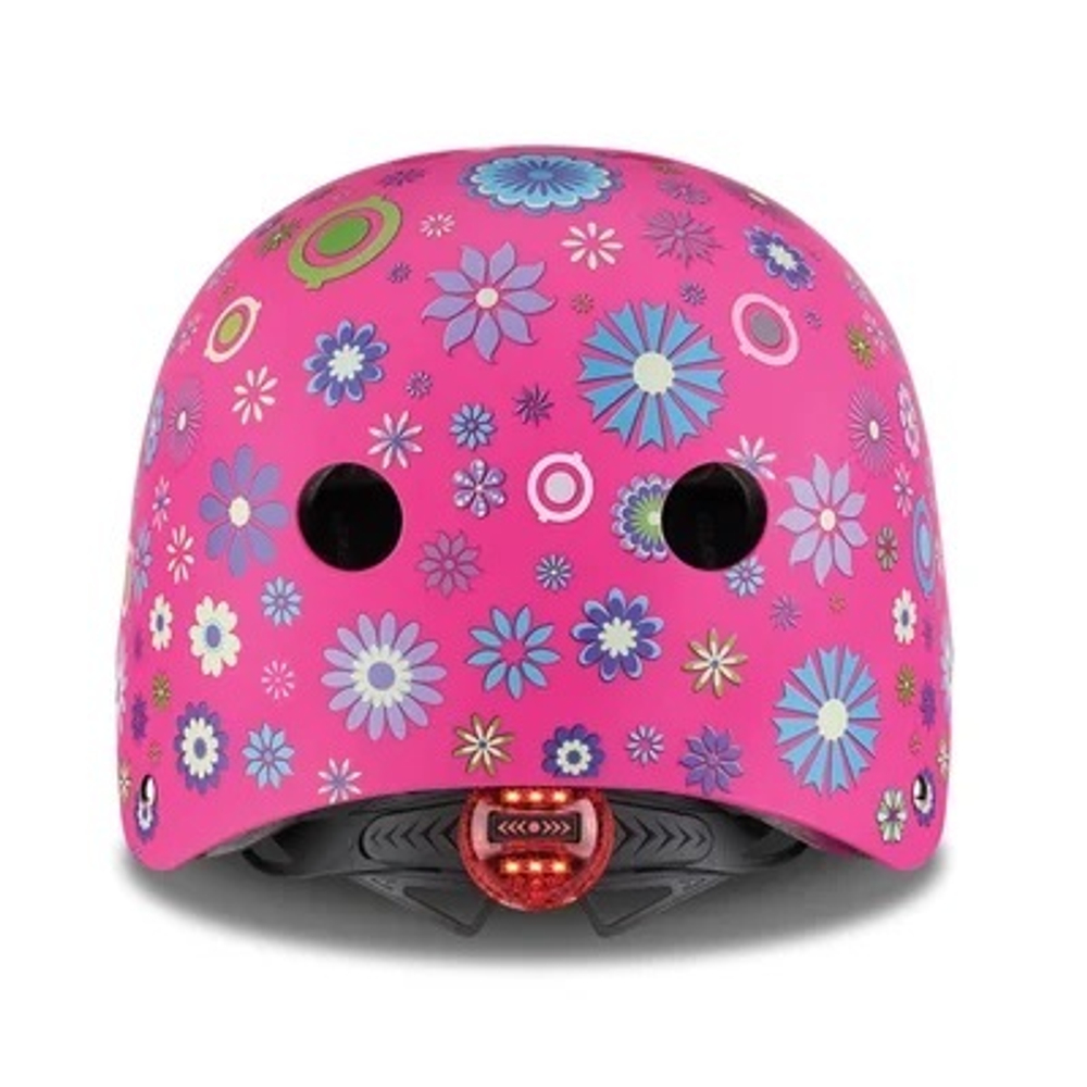 Шлем детский Globber Elite Lights XS/S (48-53CM) розовый