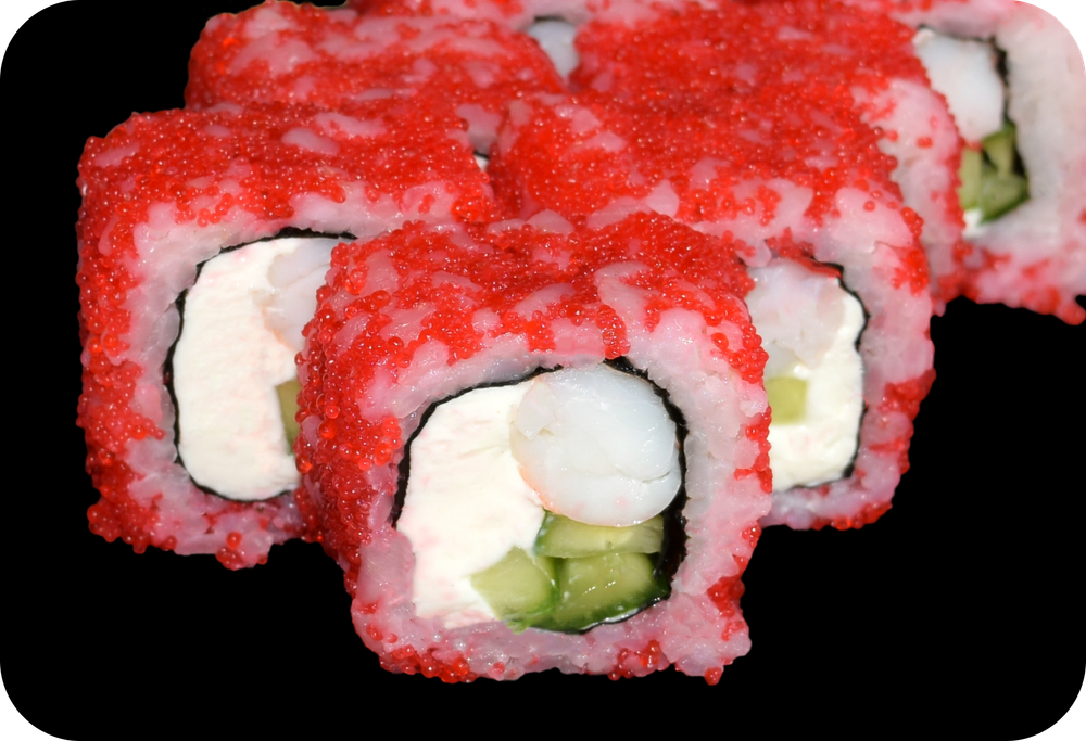 Роллы "Калифорния с Креветкой"