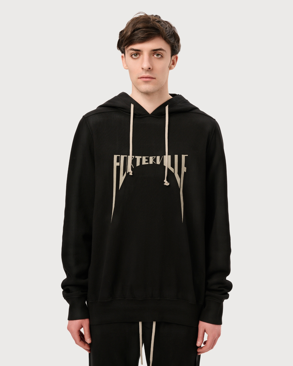 RICK OWENS DRKSHDW ХУДИ ЧЕРНАЯ PORTERVILLE PRINT