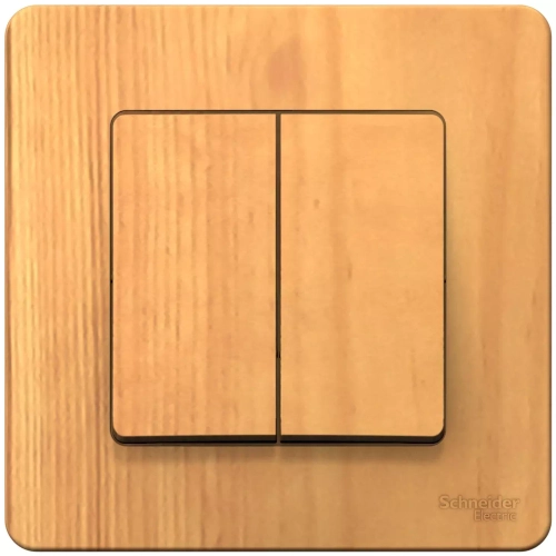 ВЫКЛ.3-кл.С/У, 10А 250B, ЯСЕНЬ BLNVS100505