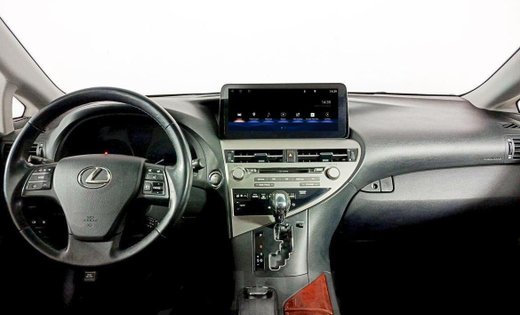 Магнитола для Lexus RX270, RX350, RX450h 2009-2012 AL10 (поддержка меню и 360) - Carmedia BNR-09RXHQ+LVDS монитор 12.3" на Android 10, 8Гб+128Гб, CarPlay, 4G SIM-слот