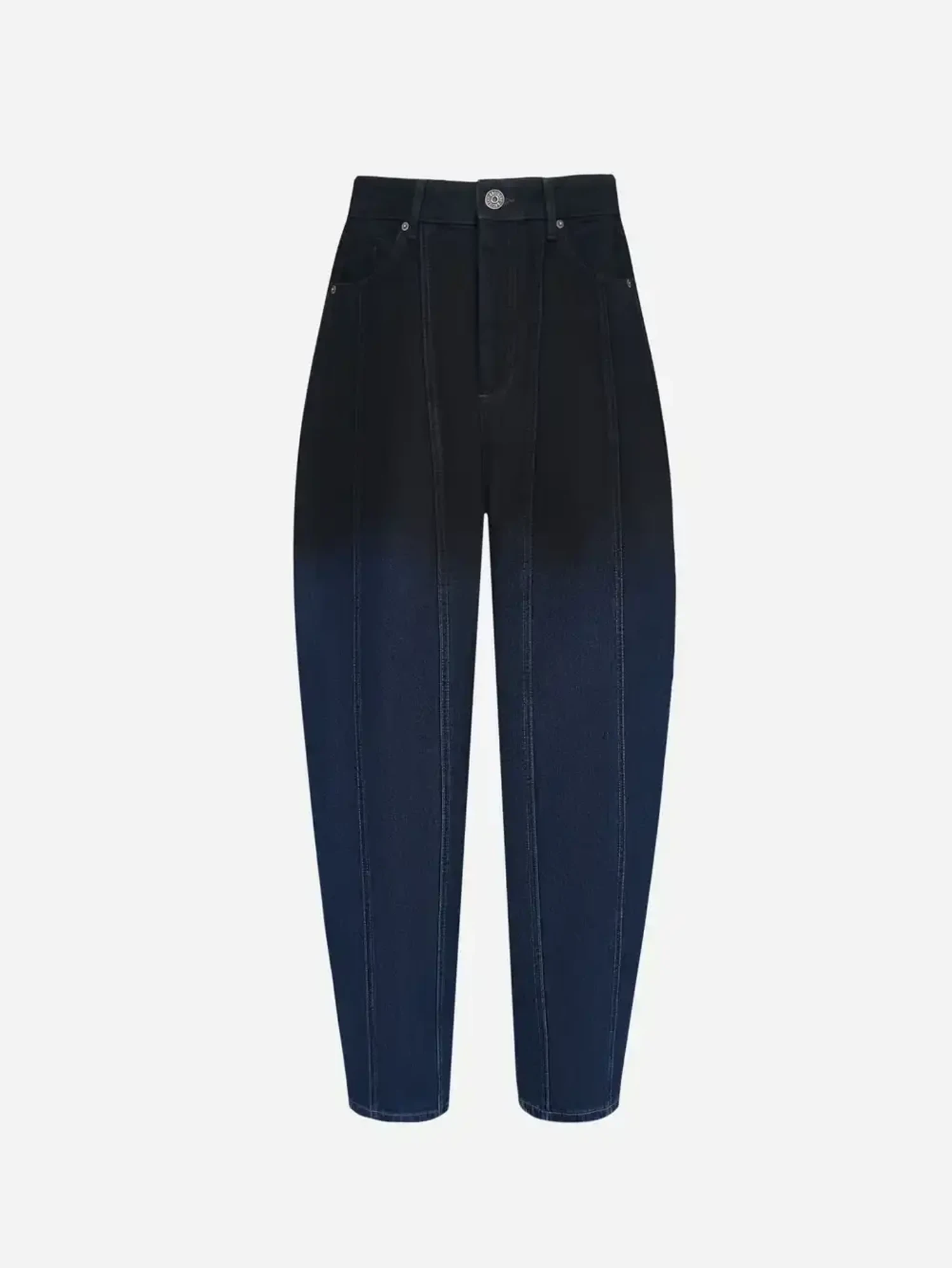 Джинсы-бананы Laminated