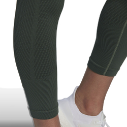 Женские теннисные брюки adidas Aeroknit Branded 7/8 Tight Women - Green