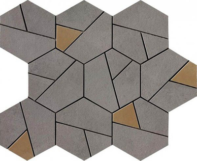 Мозаика Boost Smoke Mosaico Hex Yellow