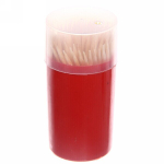 Зубочистки 90-100шт «Классика» в пластиковой банке, цвет банки микс