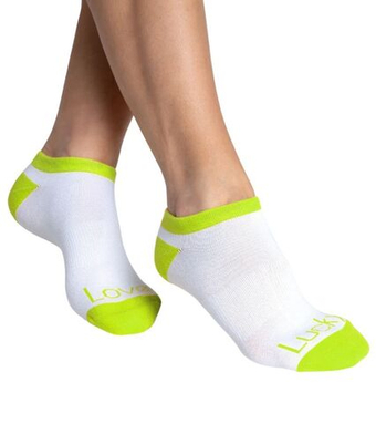 Теннисные носки Lucky in Love Sunset Spin Low Cut 2P - белый