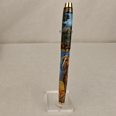 Ручка с колпачком расписная Parker "Рыжий Конь" в футляре