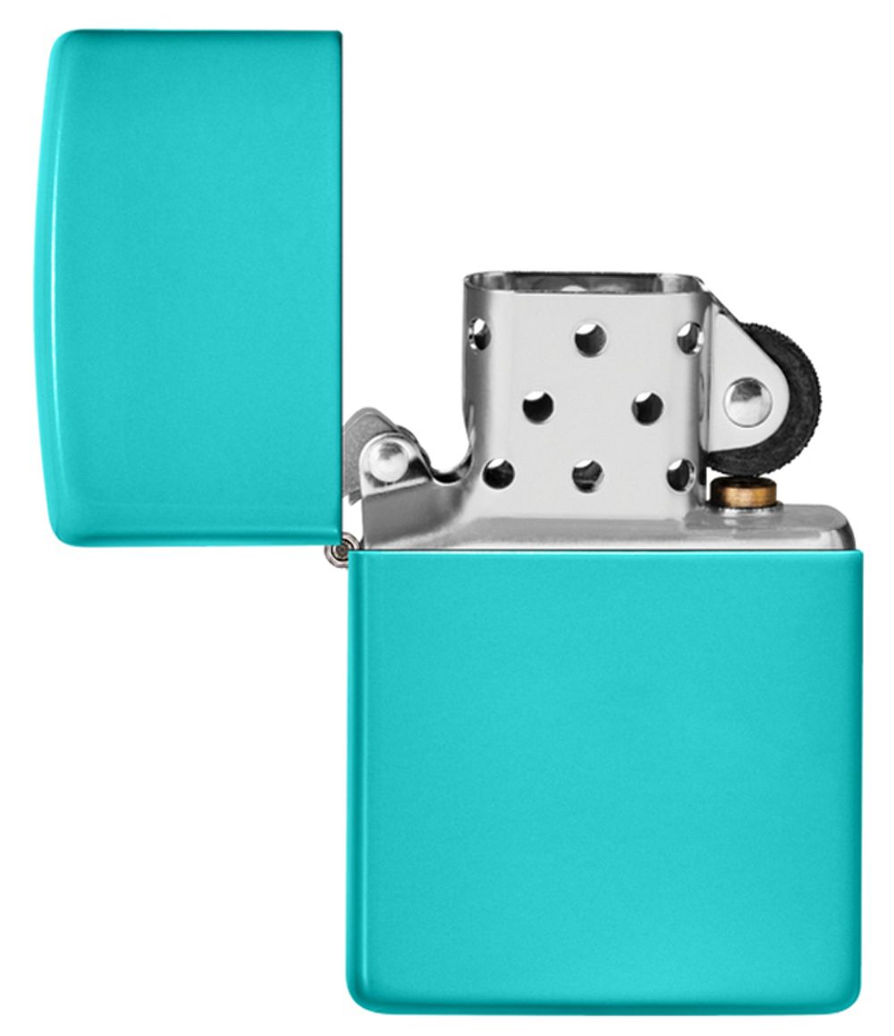 Зажигалка Zippo Classic Flat Turquoise (49454) 4