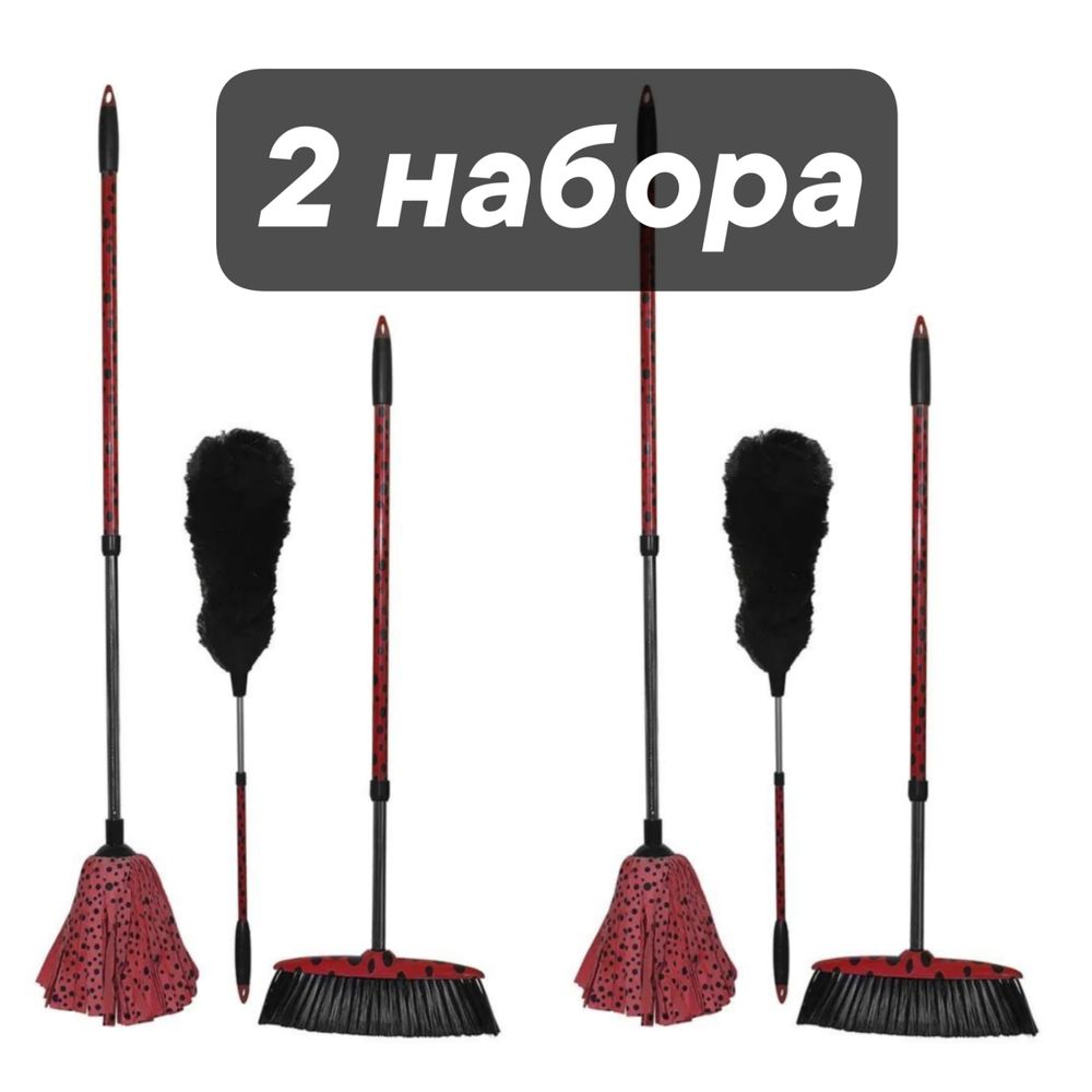Vigar Набор для уборки с телескопическими ручками x 2 шт