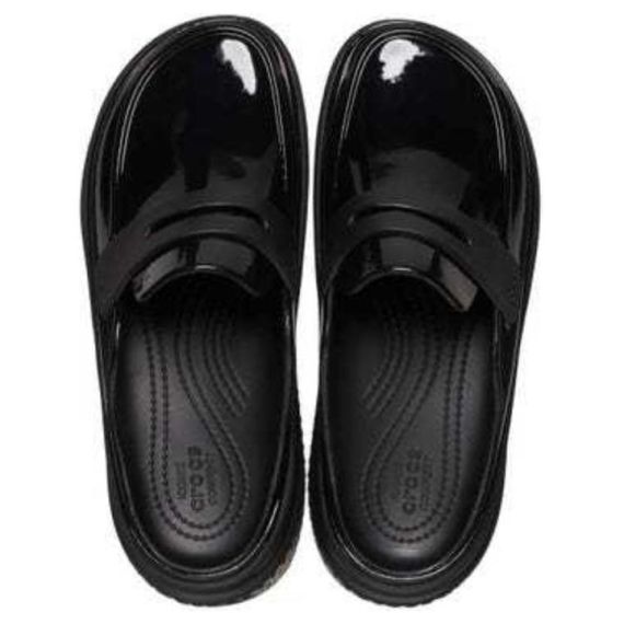 Crocs Stomp High Shine Loafer 'Black'