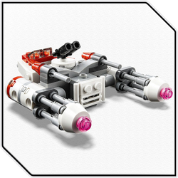 LEGO Star Wars: Микрофайтеры: Истребитель Сопротивления типа Y 75263 — Resistance Y-wing Microfighter — Лего Звездные войны Стар Ворз