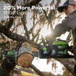 Цепная пила аккумуляторная GreenWorks GD60CS25, 60V, 40 см, бесщеточная, 2500 Вт, без АКБ и ЗУ (2008907)