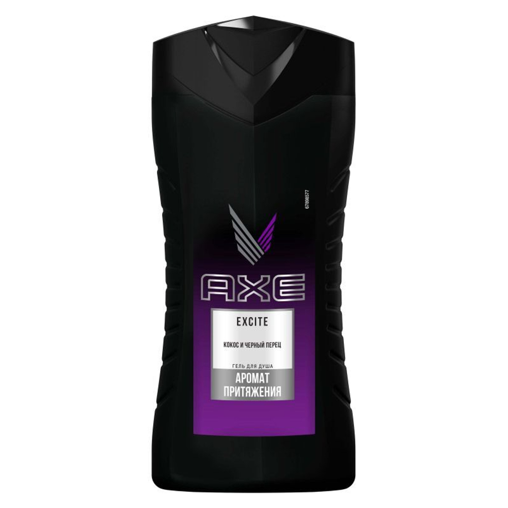 AXE Гель для душа мужской Black Night, 250 мл