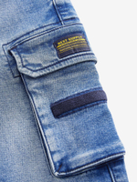 Джинсы карго для мальчика Next 971-047, Синий