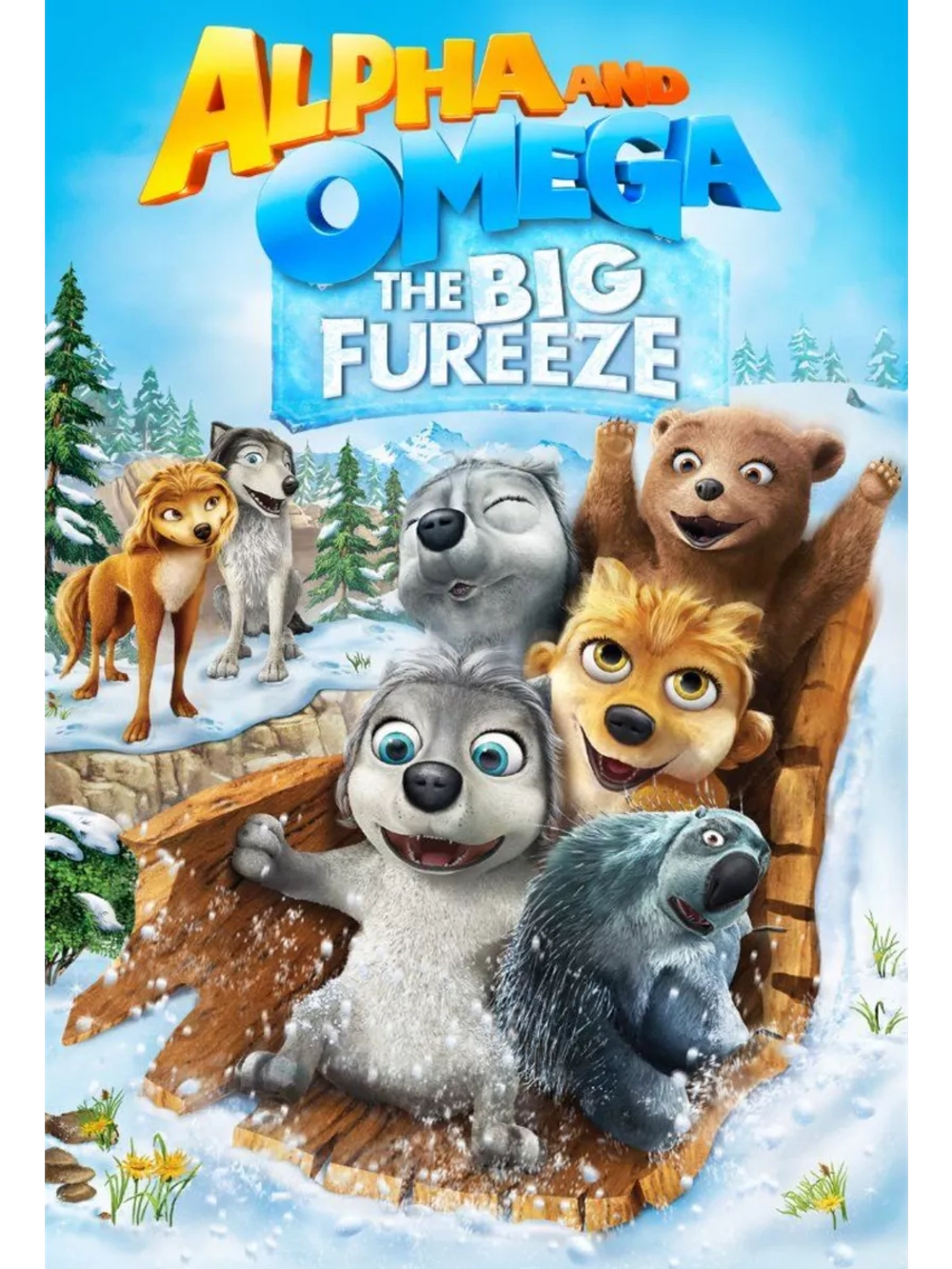 Альфа и Омега 7: Большое обледенение (2016) (DVD-R)