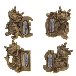 GAEM Магнит с термометром "Дракон", L7 W2 H5 см, 4в.