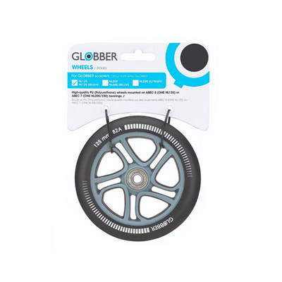 Колесо "Globber" ONE NL 125 wheel - one wheel - / Черный