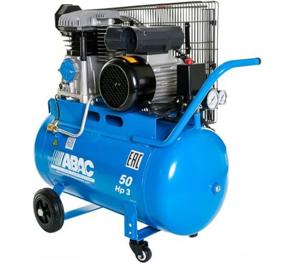 ABAC Компрессор/A29B 50 CM³  C/масленный/поршн./50л/320л.мин/3 л.с./2,2кВт/10бар/95дБА