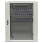 Шкаф настенный 19", 15U EKF TRP-WLL-1566-40G