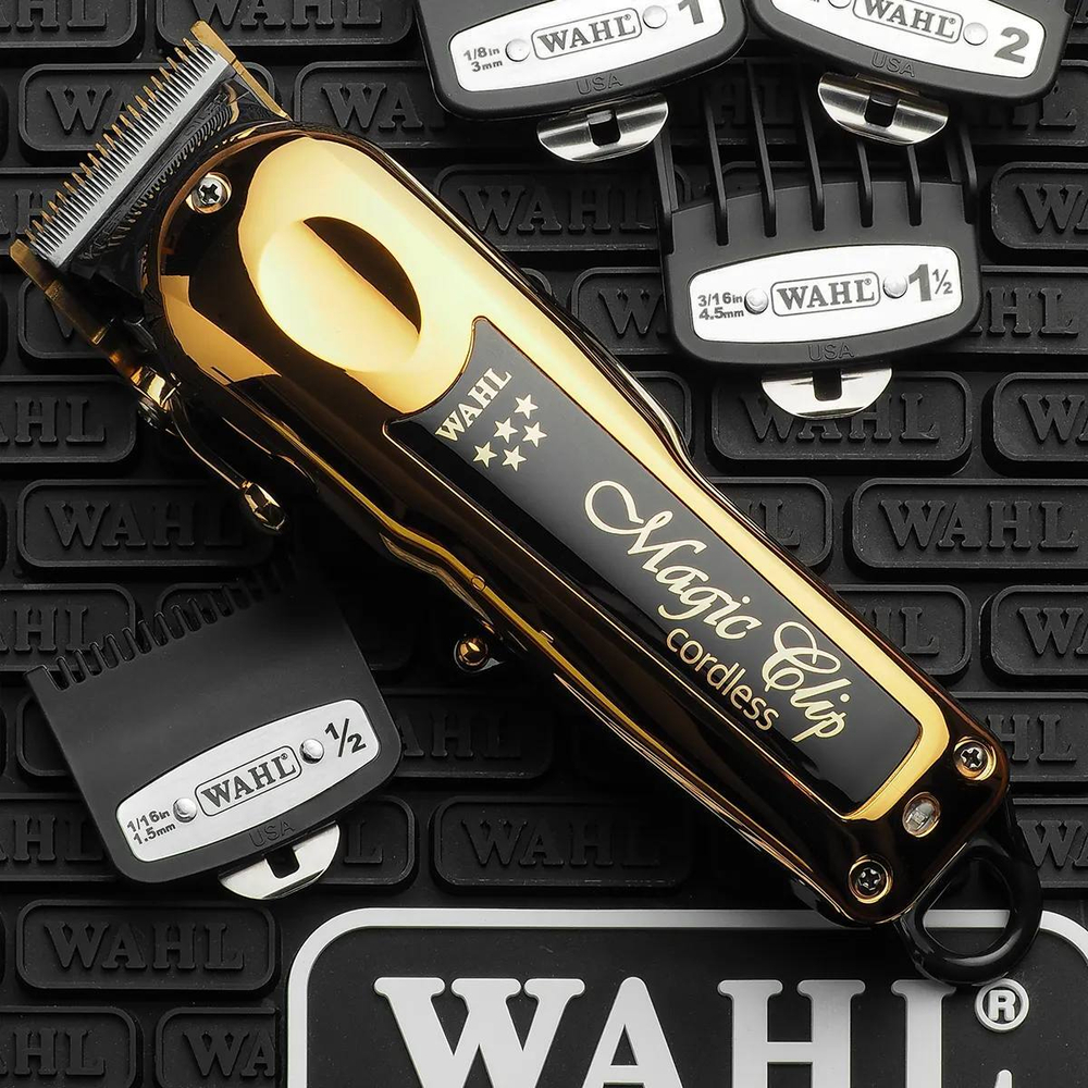 NEW Машинка для стрижки Wahl 8148-716 Magiс Clip Cordless 5* золотая