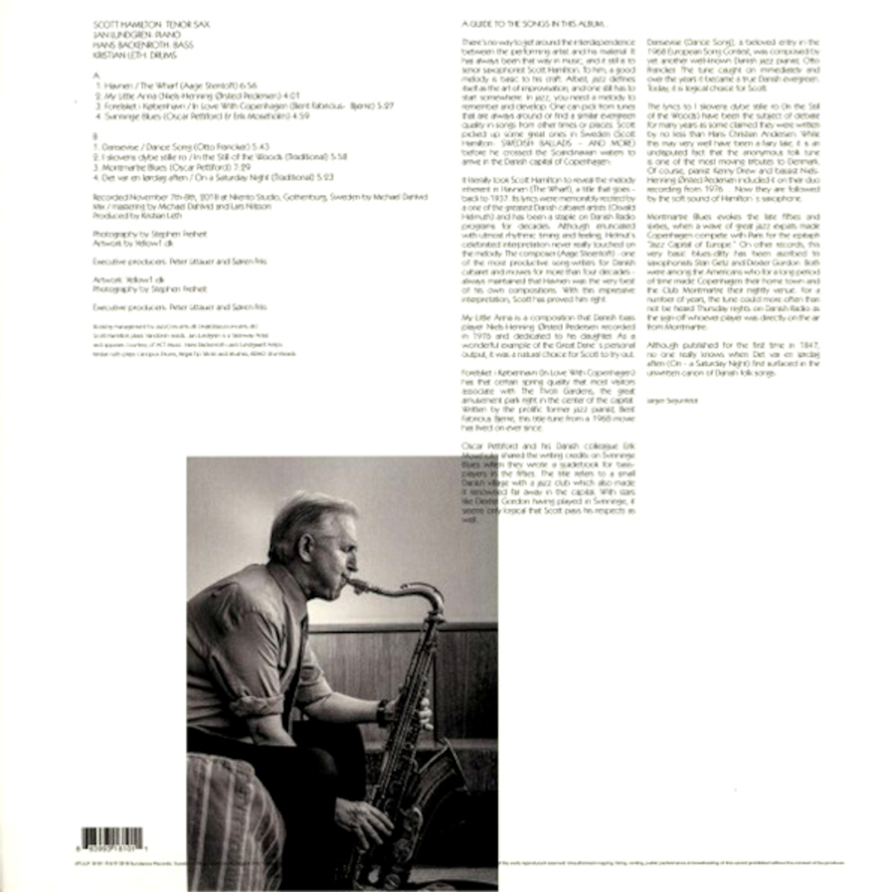 Scott Hamilton Quartet / Danish Ballads & More (LP)