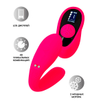 Розовый вибратор для пар с пультом ДУ ToyFa eroTEQ Prawno 593005