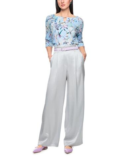 Marc Cain Брюки на высокой посадке с защипами