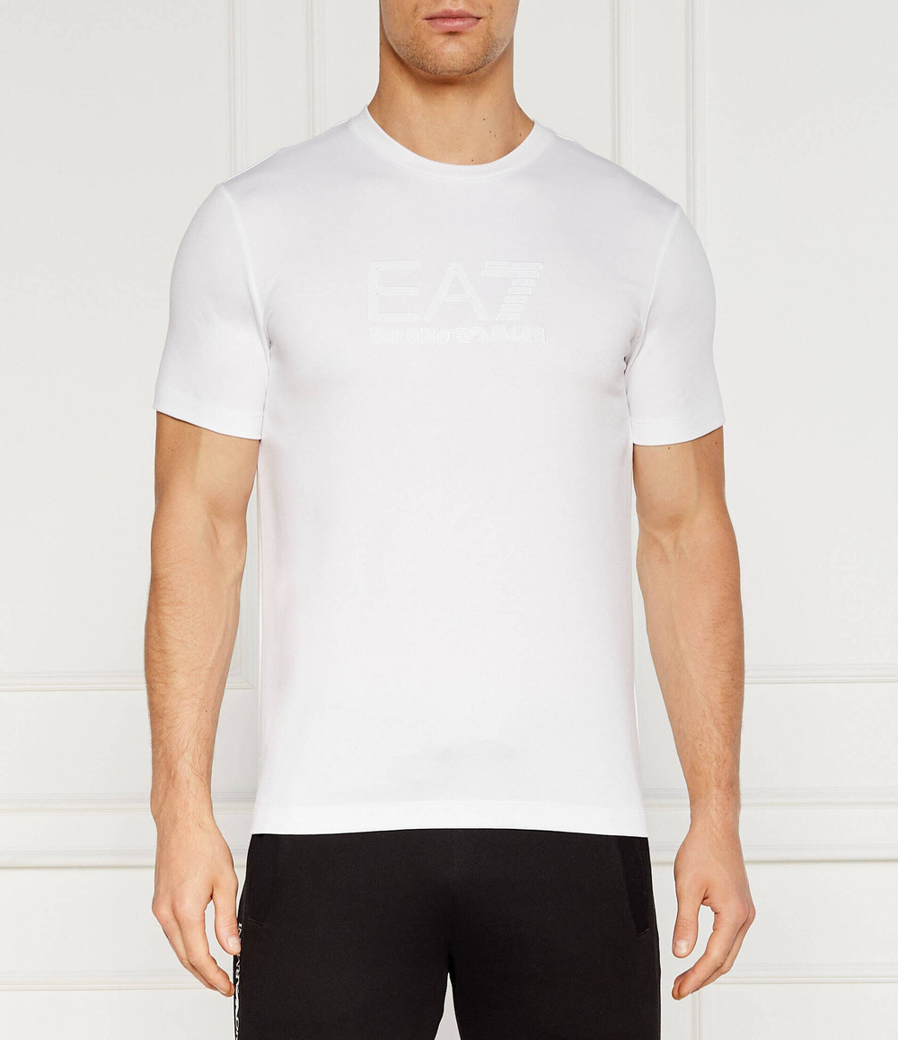 Футболка EA7 - белый(6DPT71 PJUJZ)