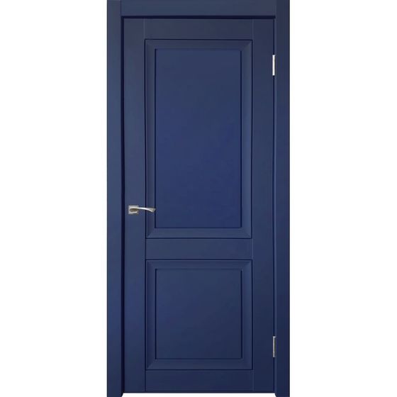 Купить Дверь экошпон Decanto 1 barhat blue глухая