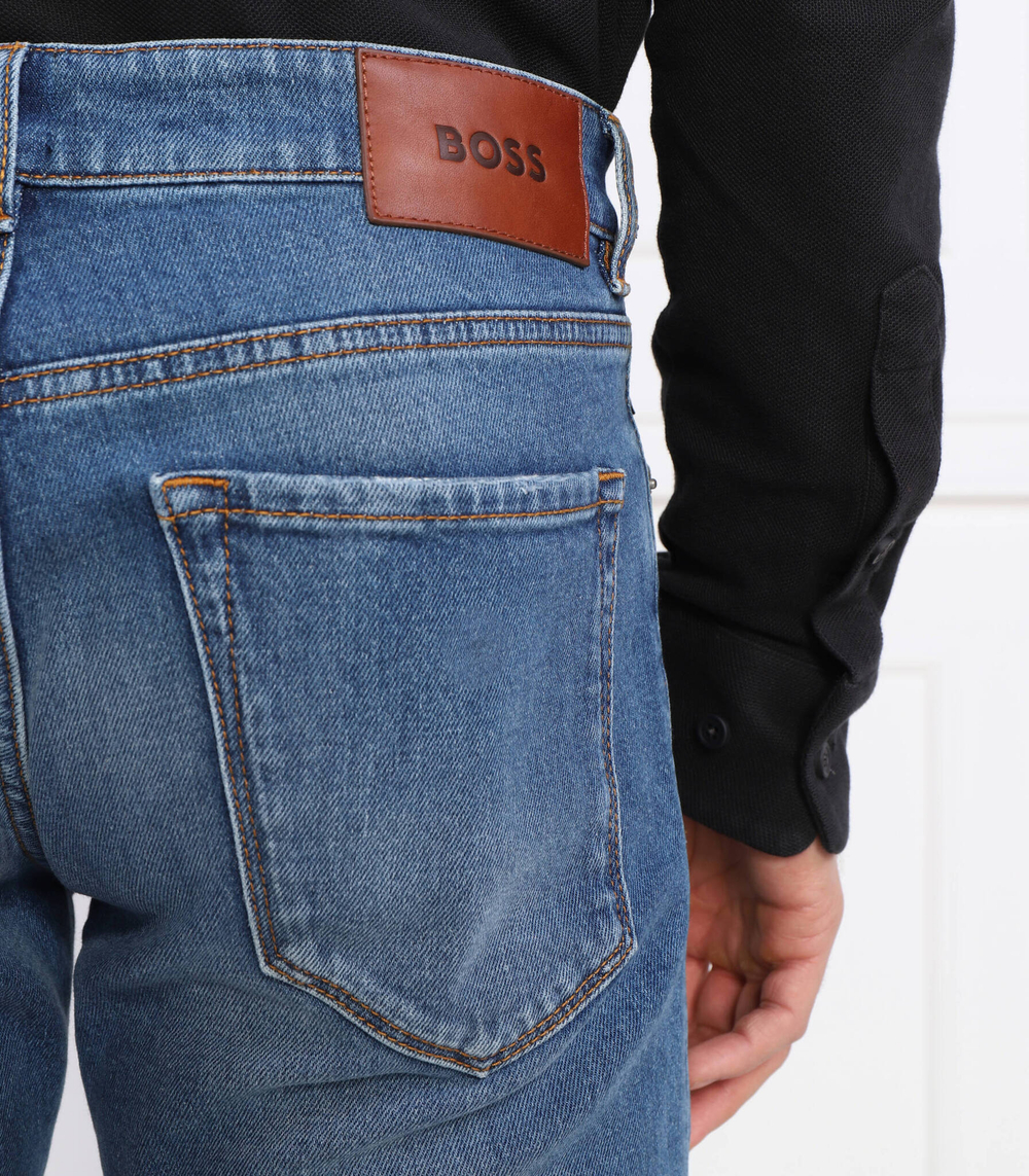 джинсы maine3 BOSS BLACK - голубой(50488587)