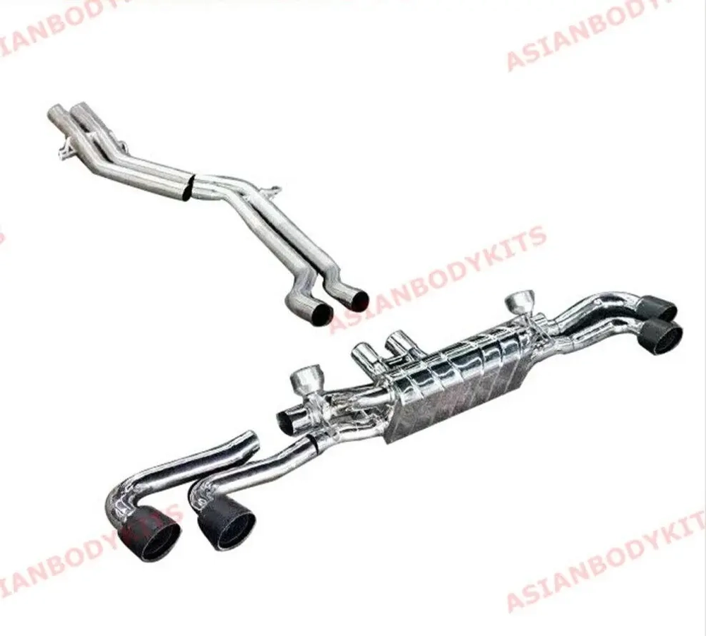 Спортивная выхлопная система с заслонками для Lamborghini Urus 4.0 2018+ Ламборгини Урус глушитель заслонки