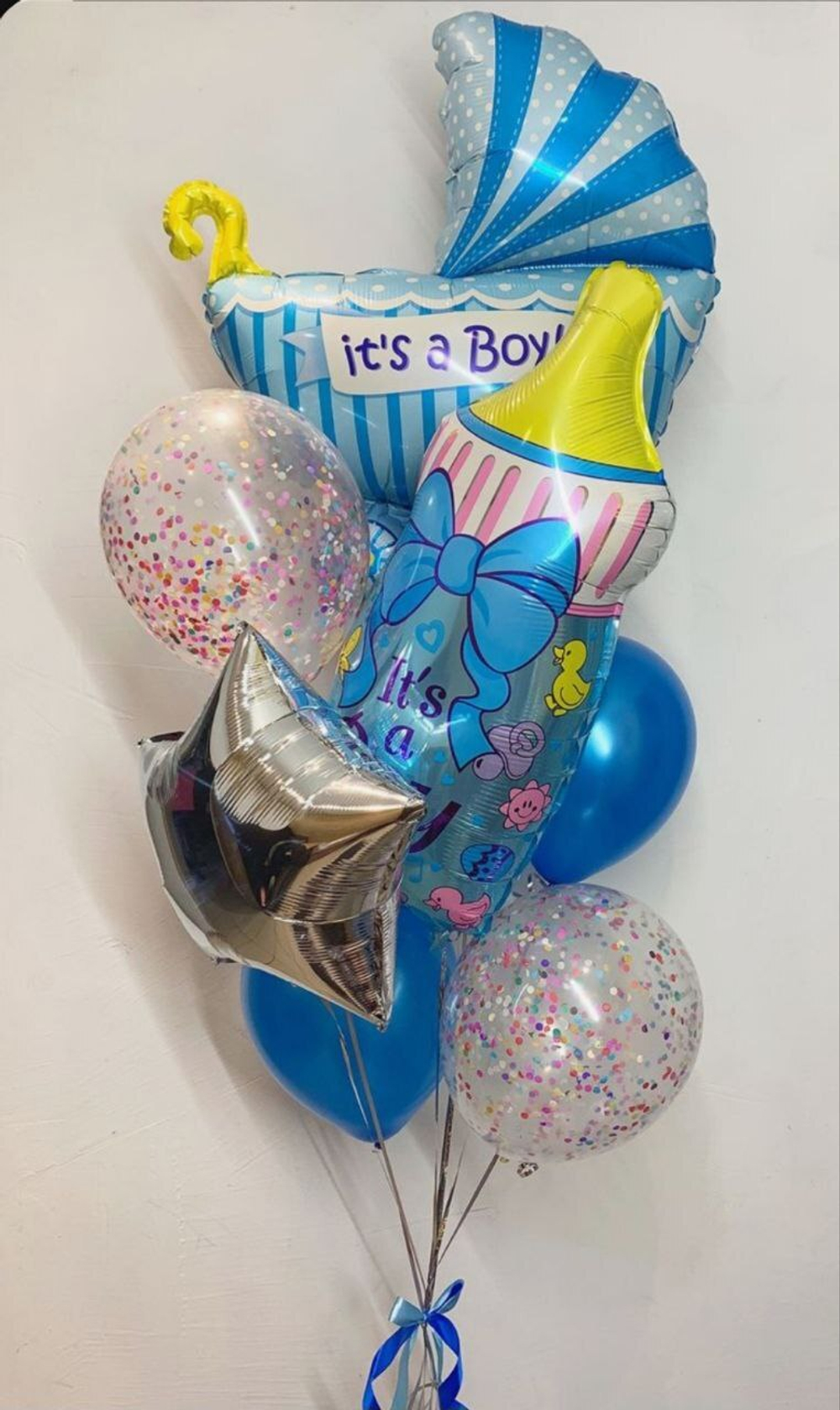 Композиция из шаров "Это мальчик!"