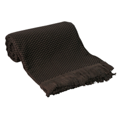 Плед-покрывало 240х250 L'appartement Fresno шоколадный