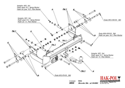 Фаркоп IMIOLA M.008 Mercedes Vito w638 1996-2003, Mercedes Viano w638 1996-2003(паспорт и сертификат в комплекте)(без электрики)
