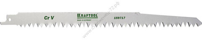 KRAFTOOL S1531L, по дереву, шаг 5-6.5мм, 240мм, Полотно для сабельной пилы (159717)