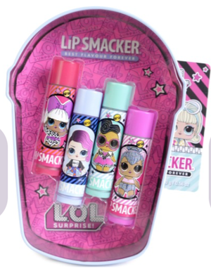 Lip Smacker Набор бальзамов L.O.L. Surprise! Chocolate Frappe CUP tin box, 4x4гр