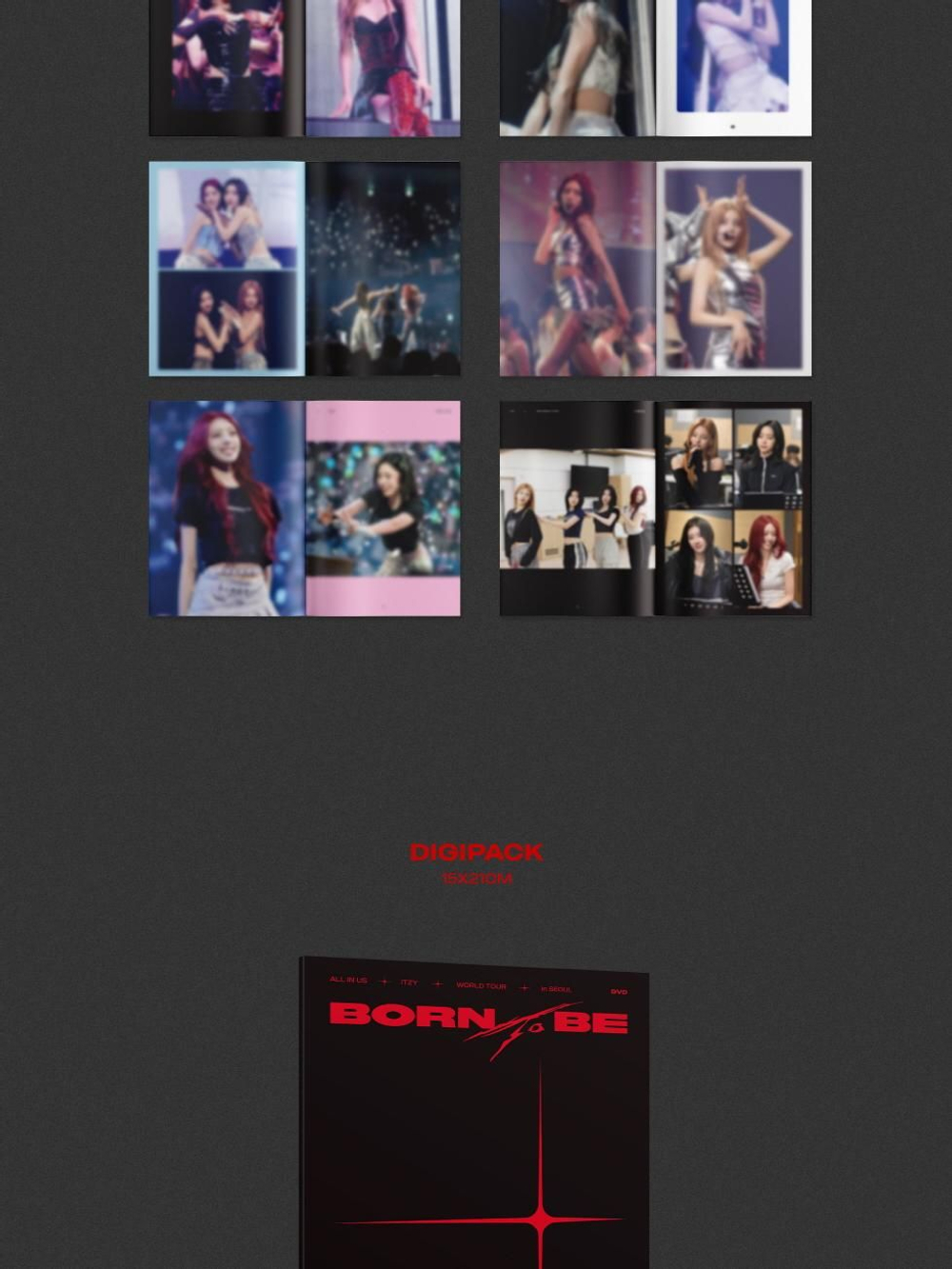 видео ITZY - BORN TO BE 2ND WORLD TOUR IN SEOUL DVD
