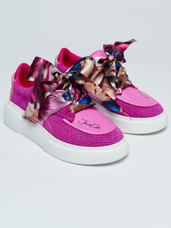 Кеды с лентами