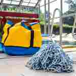 Якорный балластный мешок для аквапарка, понтона и лодки, объем 100–150 литров, 100 шт.